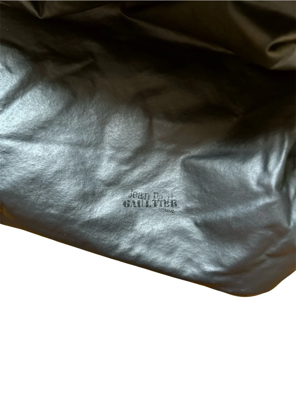 Rare Jean Paul Gaultier Large Black Leather Doctor Bag Physician Bag Weekend Bag